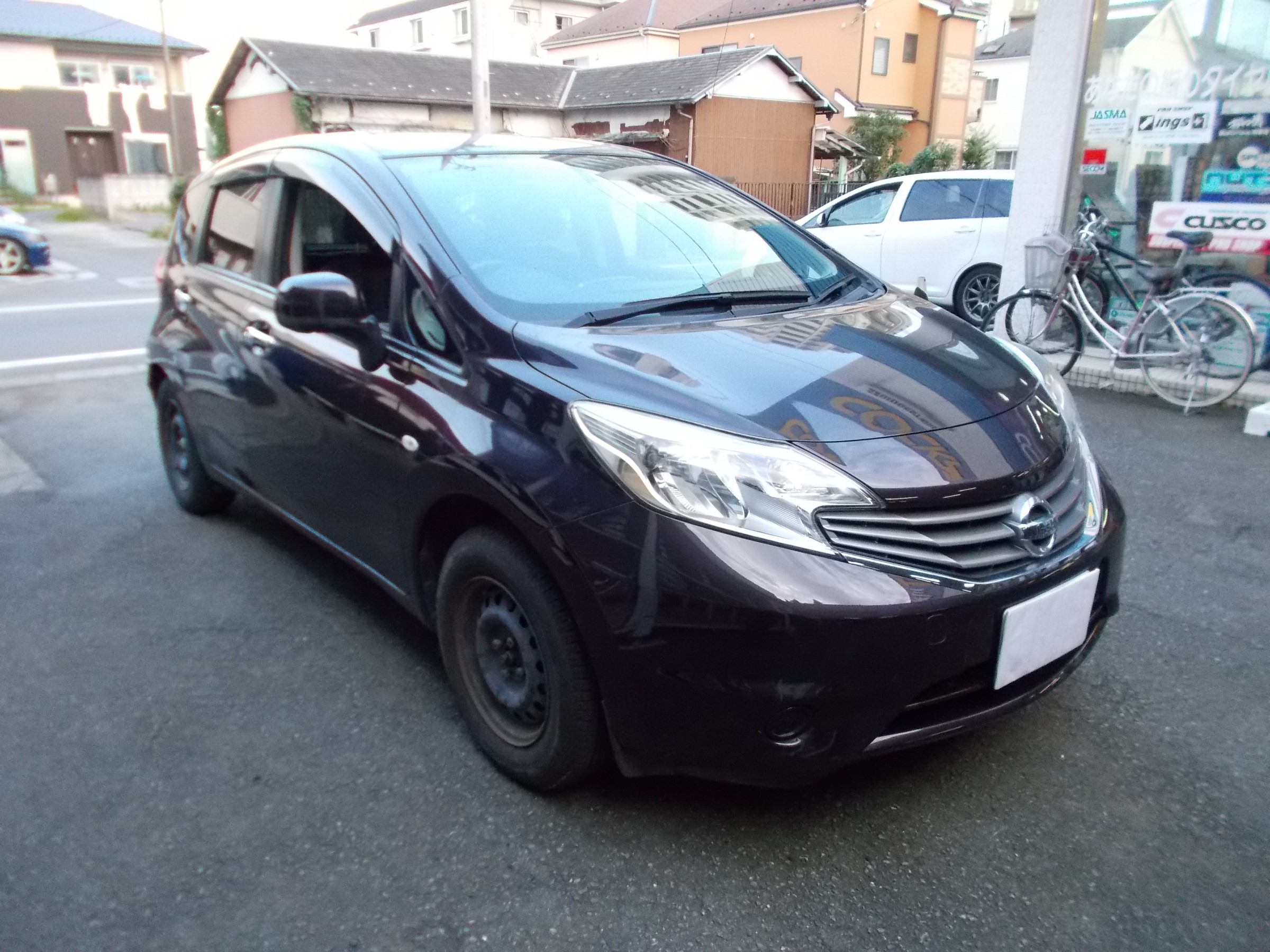 ノート 持込みユーザー車検 車検整備及び点検 日産 ノート その他 車検 作業日誌 コクピット 川越 お店の得意技紹介