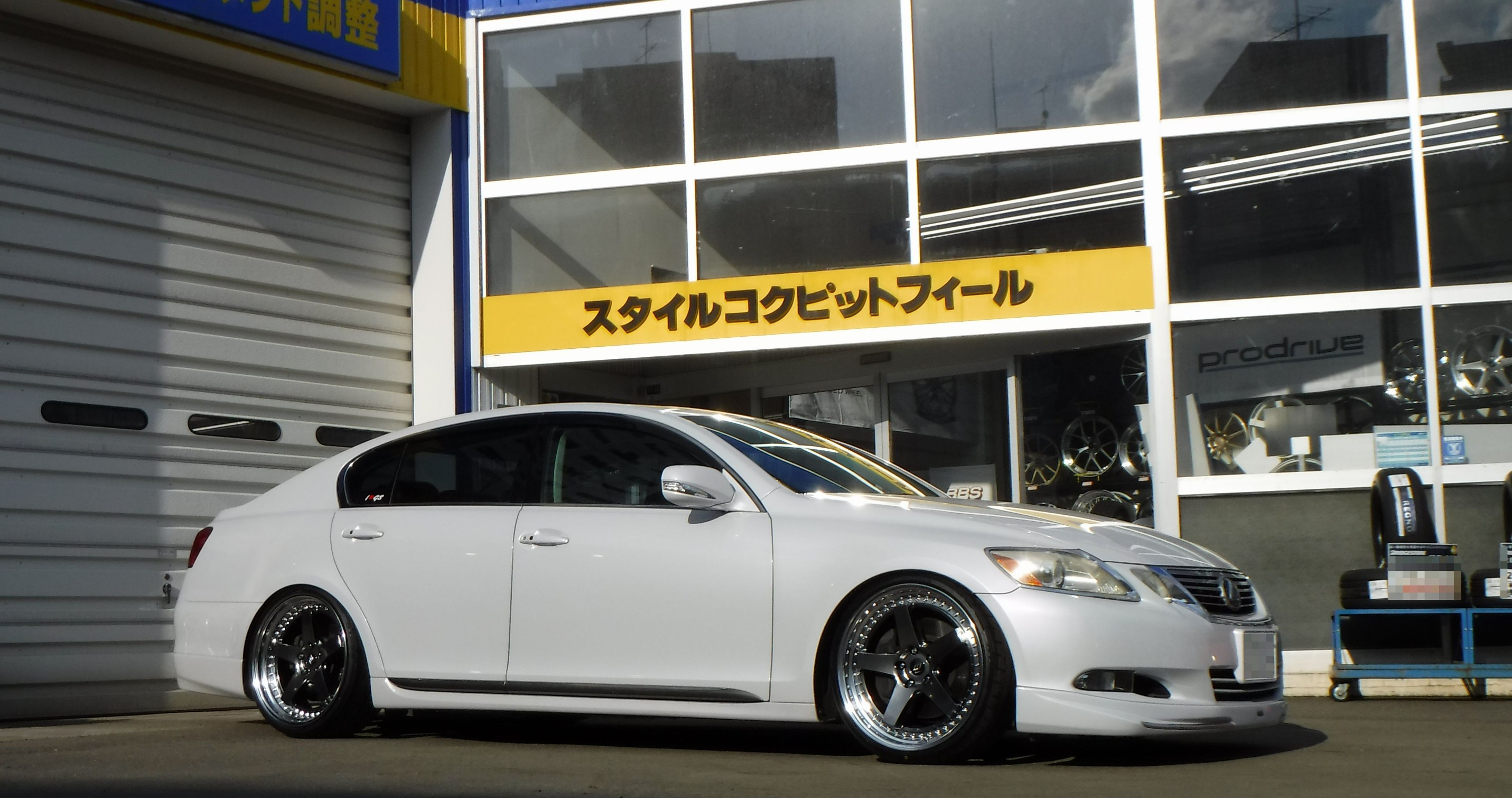 Work ワーク Work Zistance 取付 アライメント調整作業 Lexus Gs350 Grs191 レクサス Gs ホイール ホイール 4輪トータルアライメント測定 調整 フィールの日記 スタイルコクピット フィール 車のカスタマイズにかかわるスタッフより