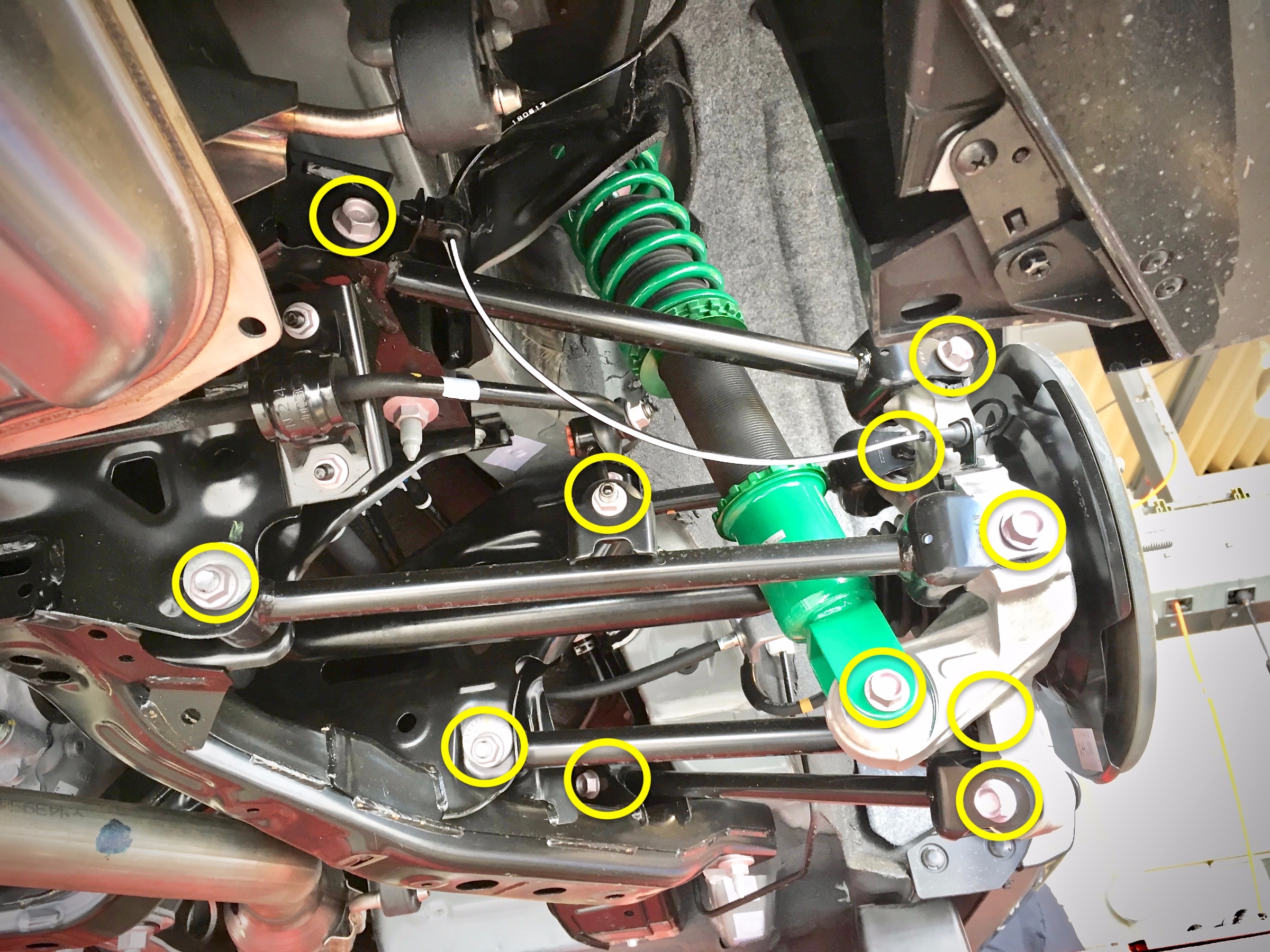 NDERC MAZDA ROADSTER RF ✖ TEIN MONO Sport | マツダ ロードスターRF 足まわり（サスペンション・ブレーキ）  足まわり（サスペンション・ブレーキ） > サスペンションパーツ関連取付 | ☆メモらんだむ☆ | コクピット 福島 | 車 のカスタマイズにかかわるスタッフより