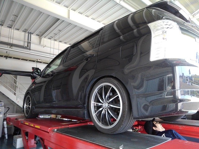 ウィッシュ 4wd ZNE14G用B lTZステンレス マフラー ウィッシュ 4wd