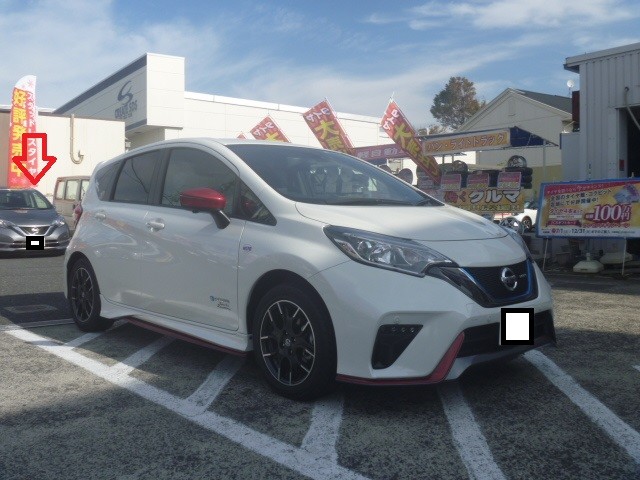 ノート E Power Nismo を一気にカスタマイズ 日産 ノートnismo 足まわり サスペンション ブレーキ 足まわり サスペンション ブレーキ サスペンションパーツ関連取付 アフターパーツ取り付け事例 コクピット 麻生 お店の得意技紹介