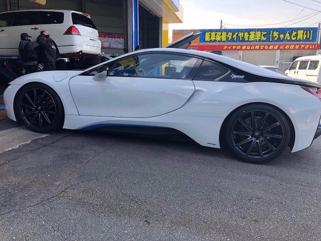 BMW i8 クラブリネア ロッシFF 20インチ＆アライメント調整 | BMW i8 