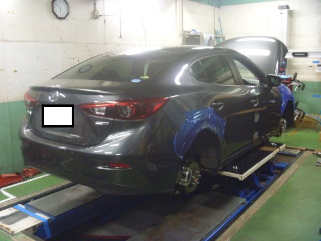 アクセラハイブリッドへ車高調の取り付け☆ | マツダ アクセラ アクセラハイブリッドへ車高調の取り付け☆ | マツダ アクセラ