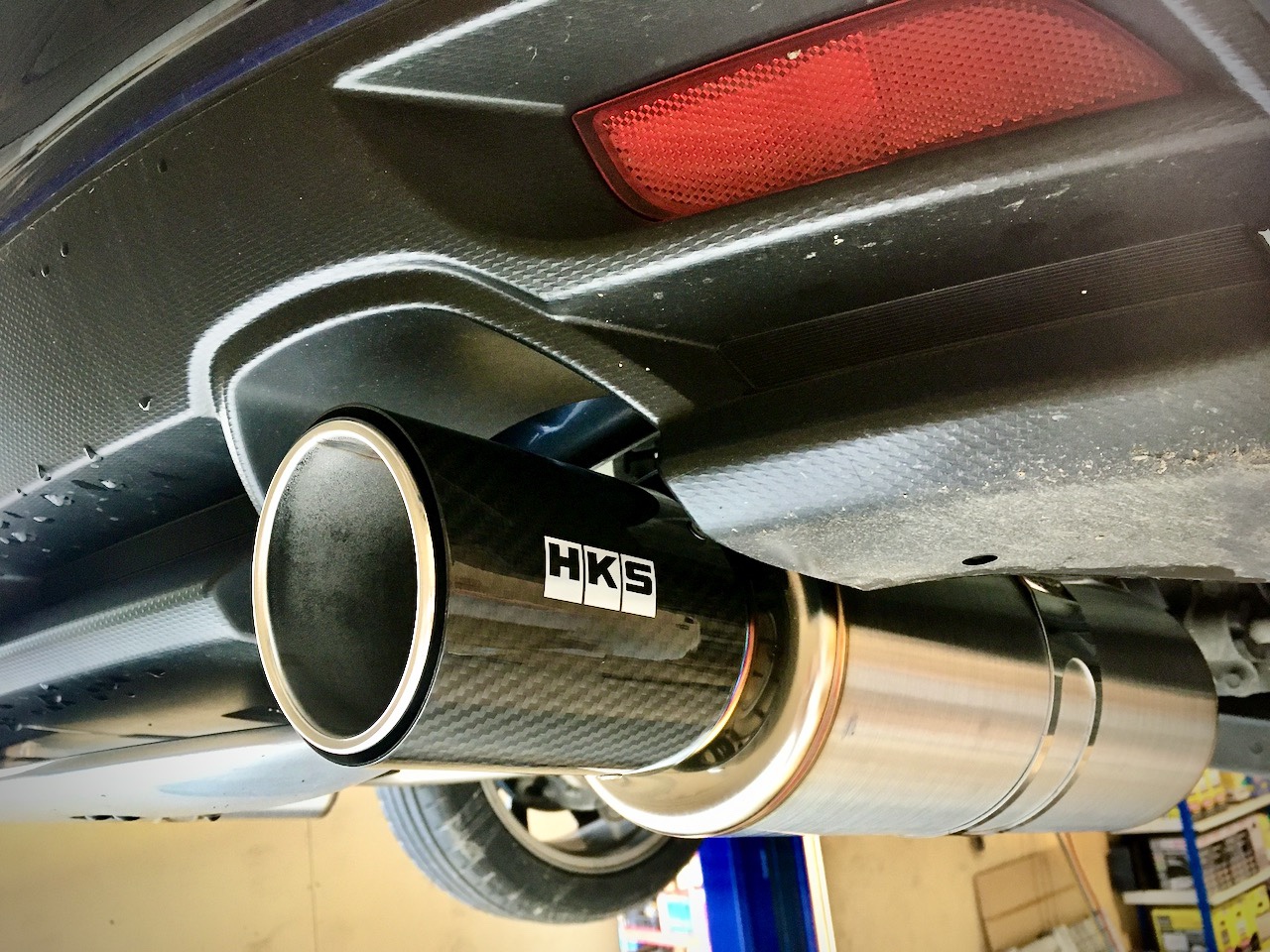VM4 SUBARU LEVORG ✖ HKS Hi-Power SPEC-L | スバル レヴォーグ 吸・排気系 吸・排気系 > マフラー取付 |  ☆メモらんだむ☆ | コクピット 福島 | 車のカスタマイズにかかわるスタッフより