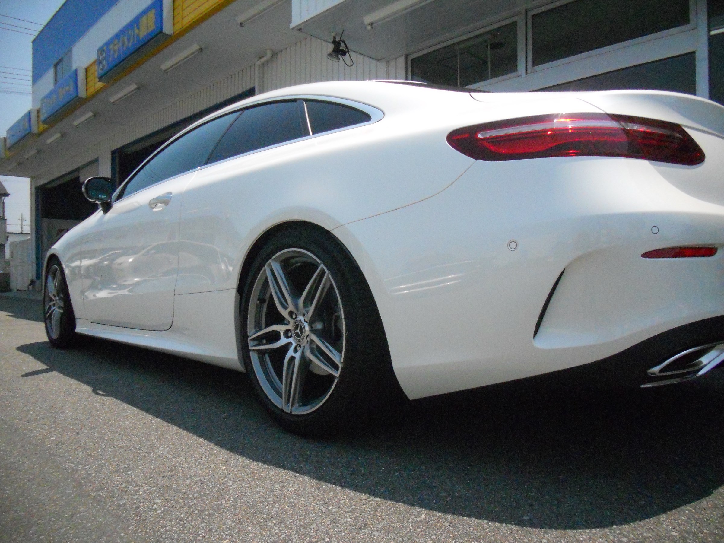 メルセデス・ベンツ Eクラス クーペ C238 H&Rダウンサス 取付