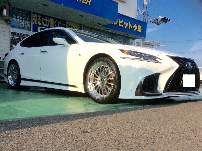 レクサスLS500 Fスポーツ ポテンザS001L RFT カールソン