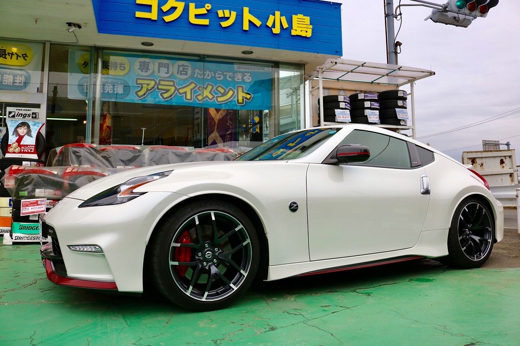 Z34フェアレディZニスモ HKSハイパーマックスⅣ SP・四輪