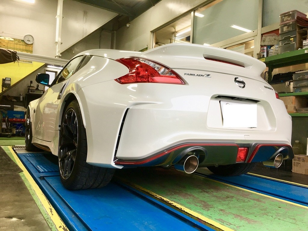 Z34フェアレディZニスモ HKSハイパーマックスⅣ SP・四輪
