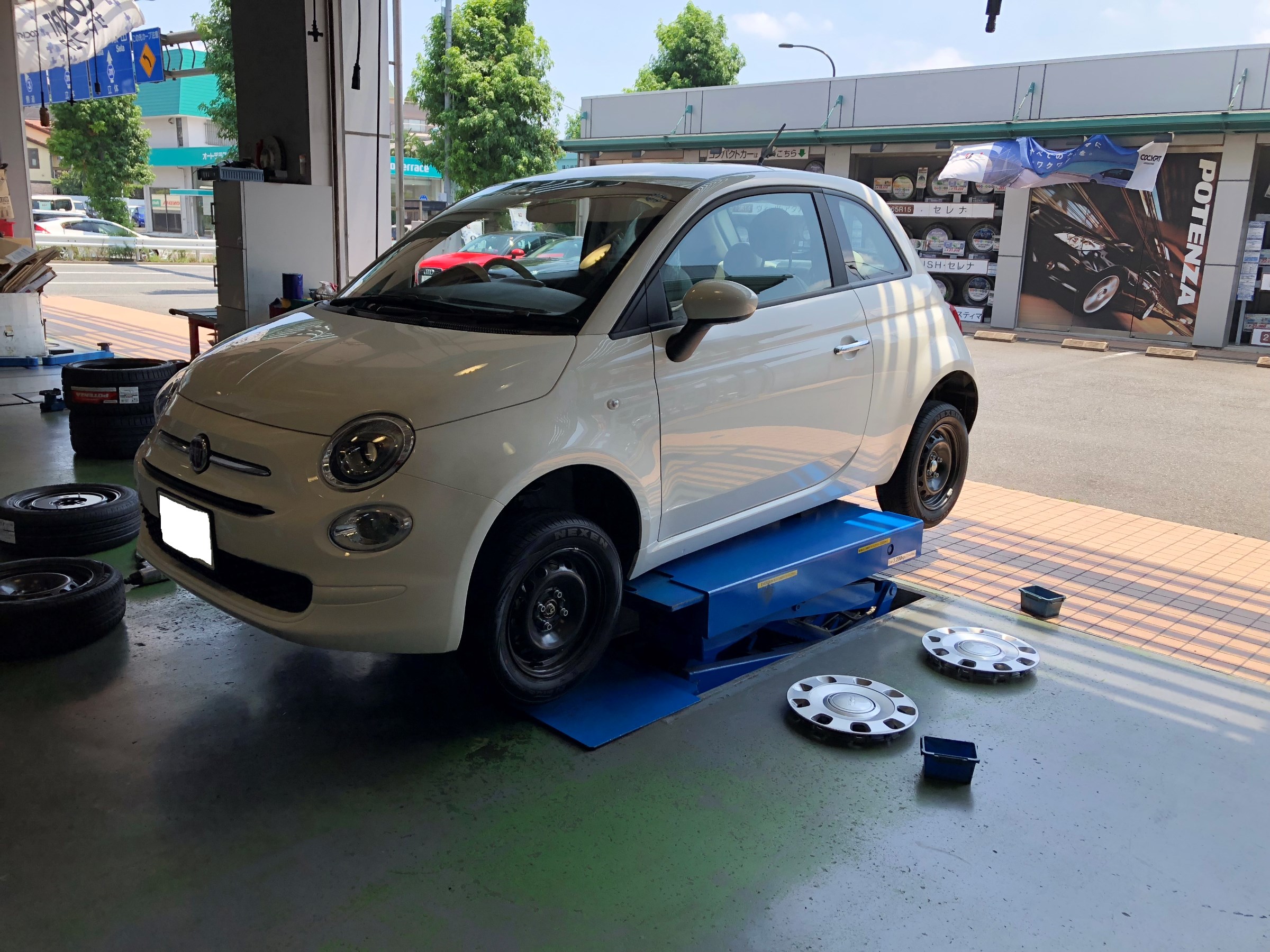 FIAT 500 REGNO GR-XI & DEAN CROSSCOUNTRY 装着 | フィアット 500