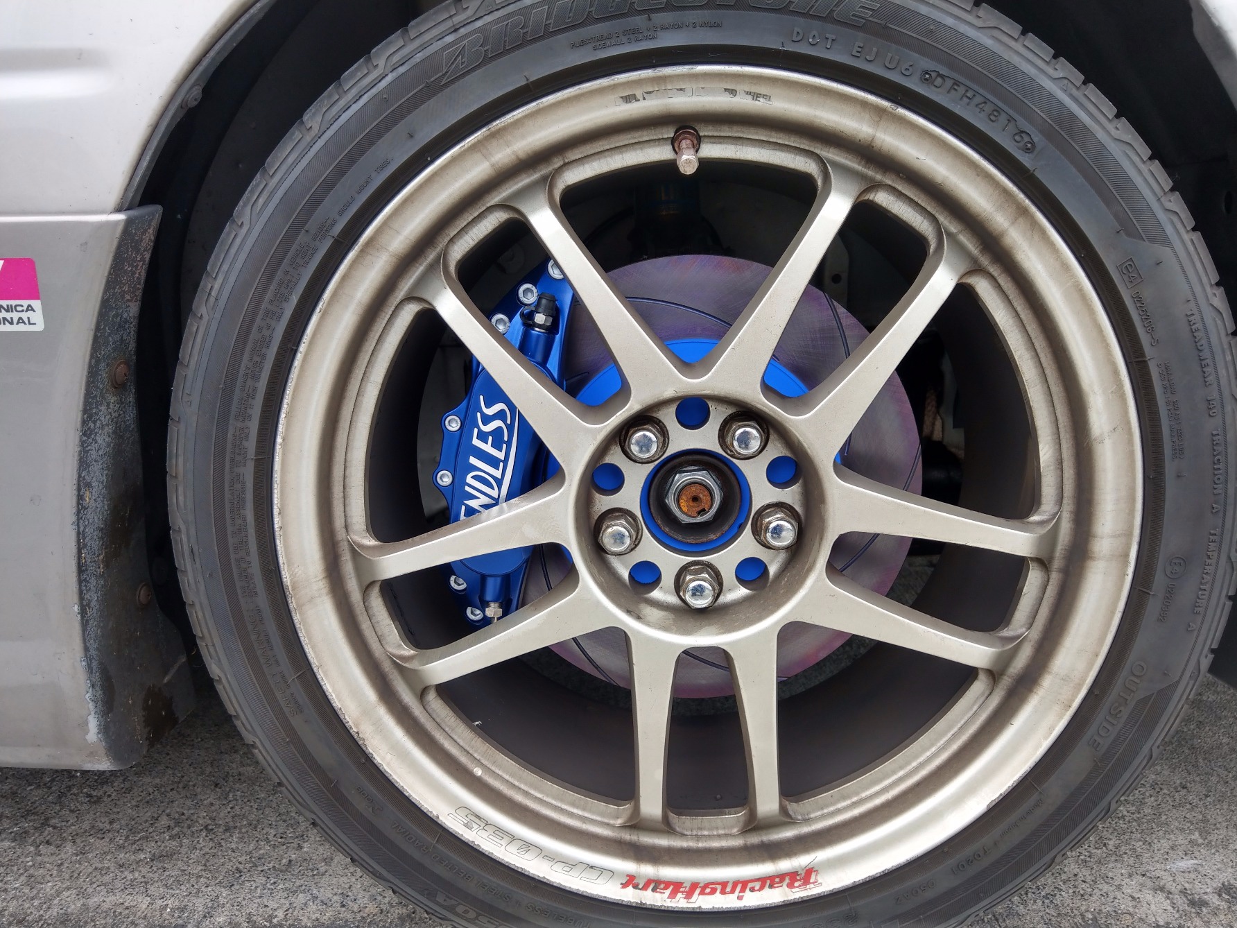 GC8 SUBARU IMPREZA S201 ✖ ENDLESS チビ６ | スバル インプレッサWRX