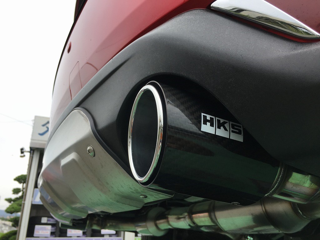マツダCX-5マフラー交換HKSツーリングスペックL装着 | マツダ CX-5 吸