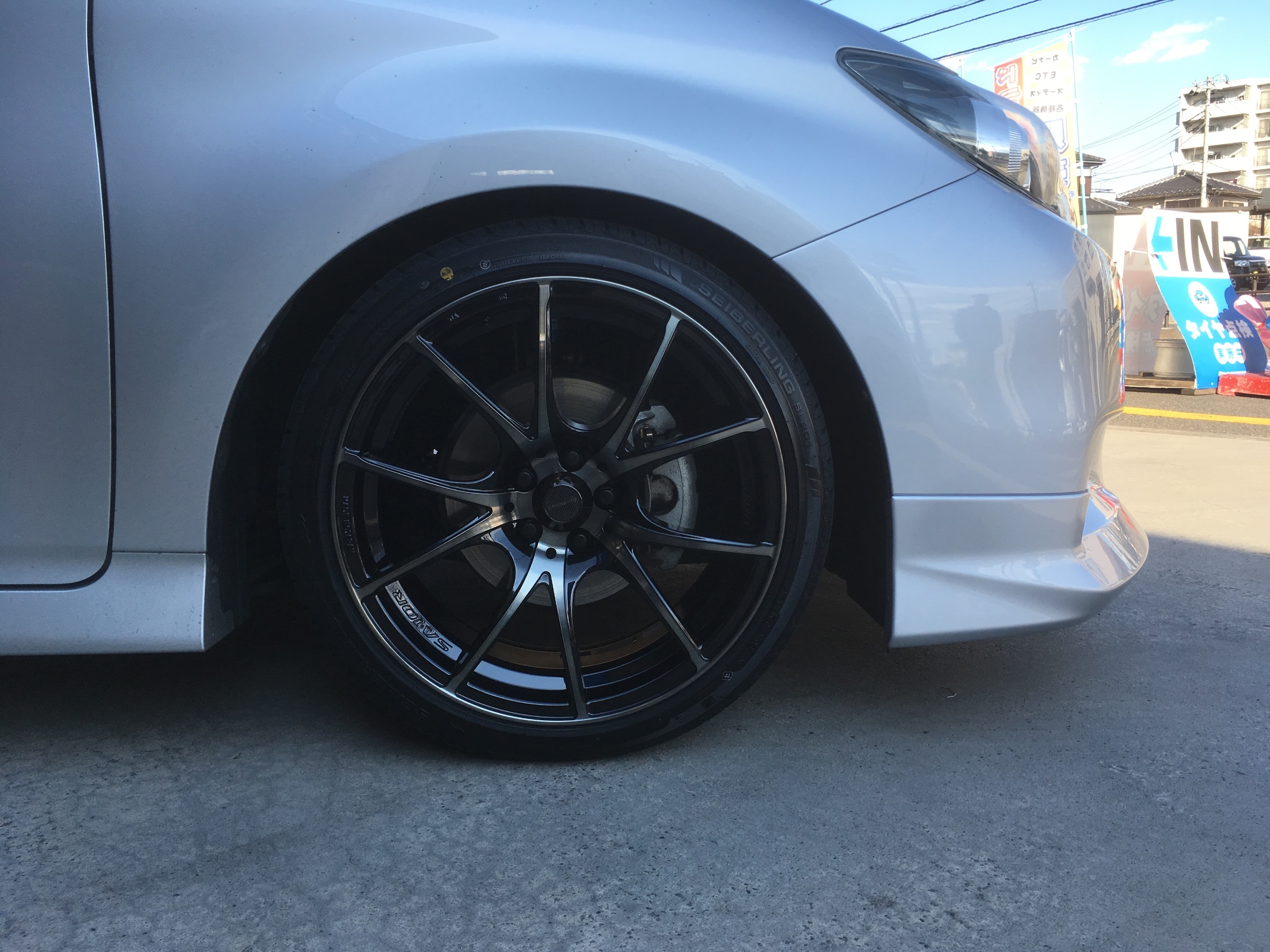 トヨタ　純正　ウィッシュAW 16インチ トヨタ ウィッシュ純正16インチホイール