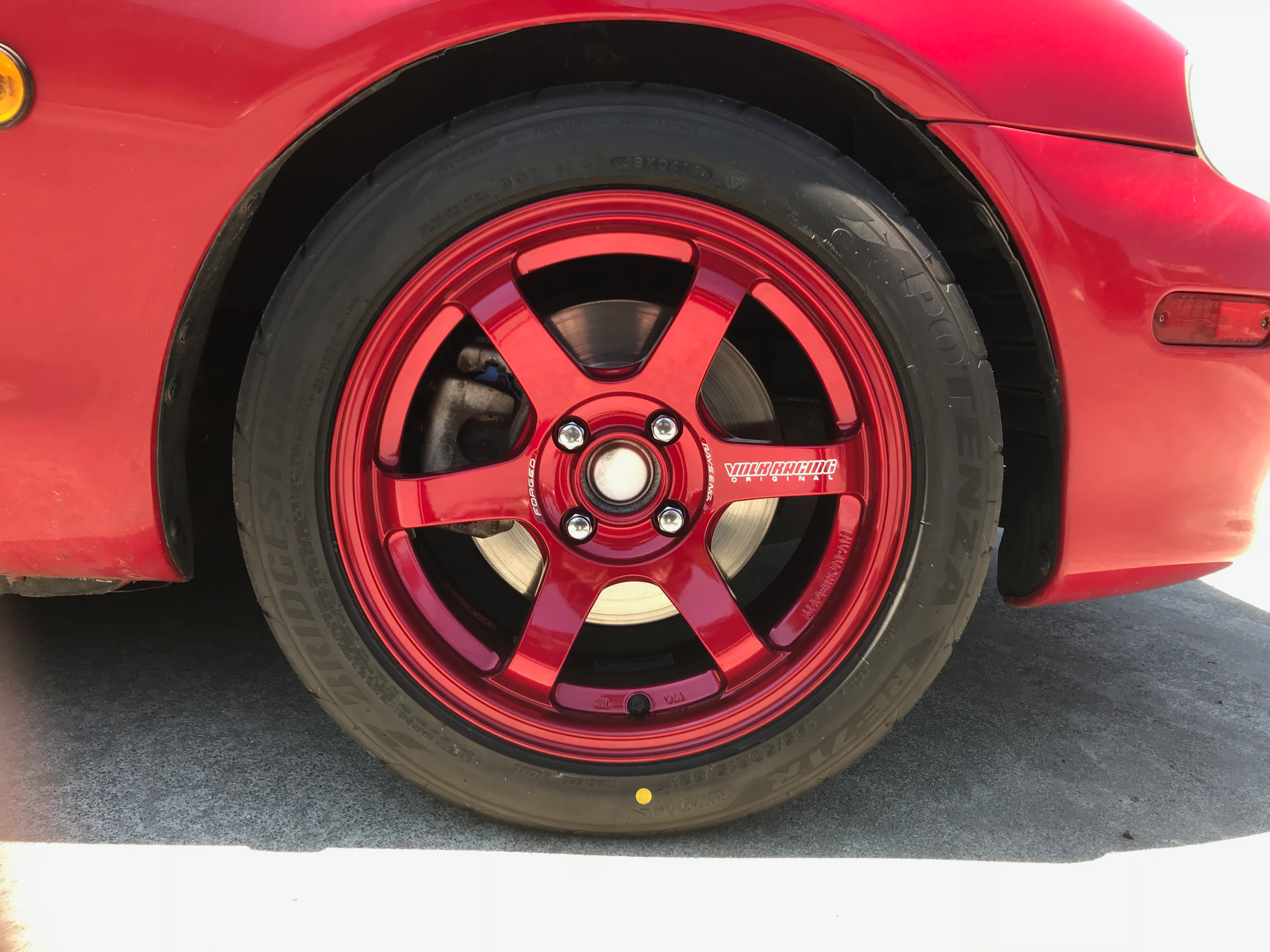 NB8C MAZDA Roadster ✖ POTENZA RE-71R ✖ VOLK RACING TE37