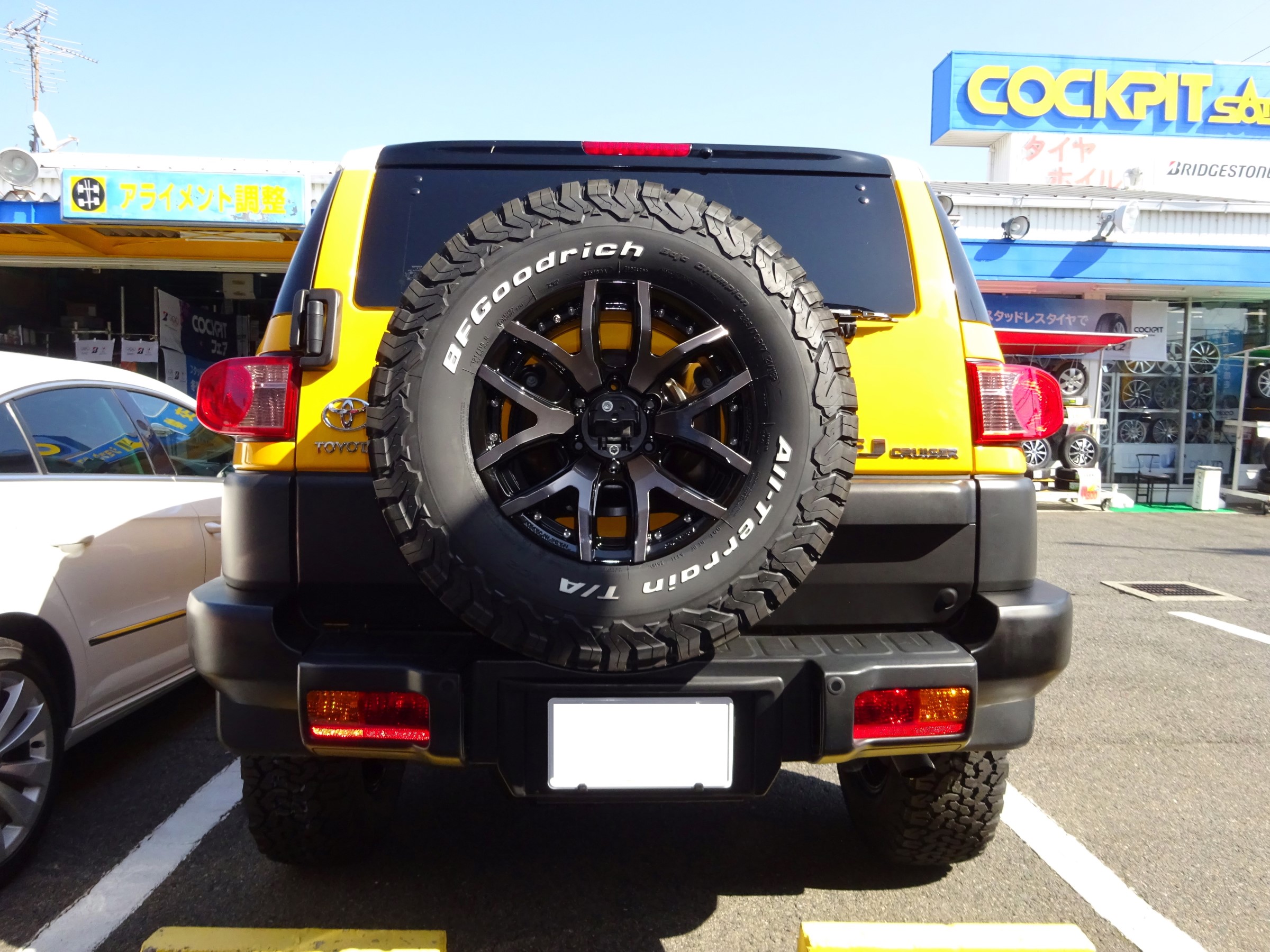 ホイール５本交換！？ | トヨタ FJクルーザー ホイール タイヤ