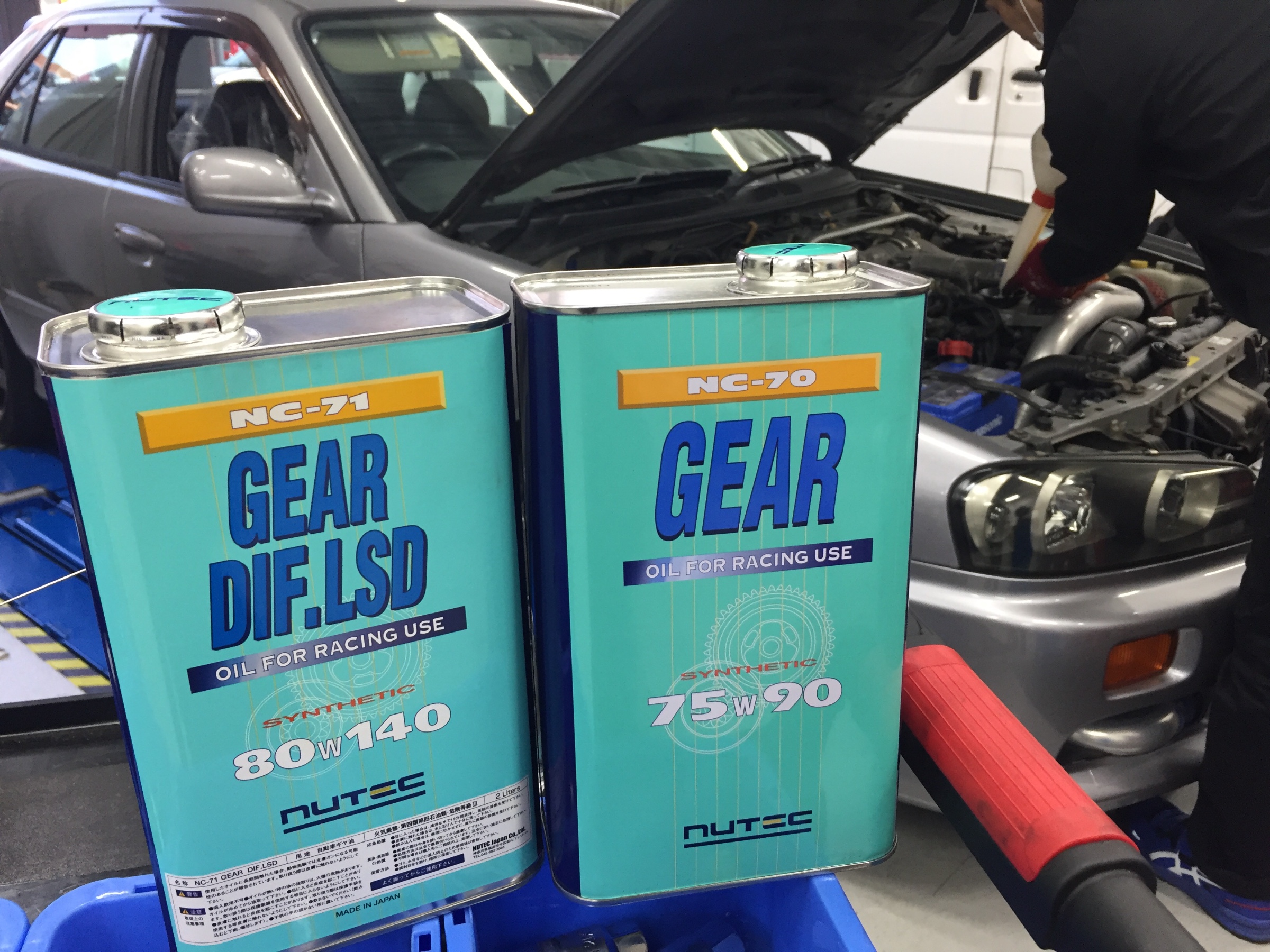 ER34 オイルメンテナンス by NUTEC | 日産 スカイライン メンテナンス