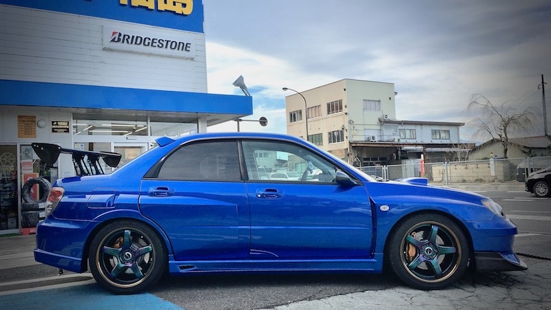 GDB SUBARU IMPREZA WRX STI ✖ POTNZA S001 ✖ WORK EMOTION