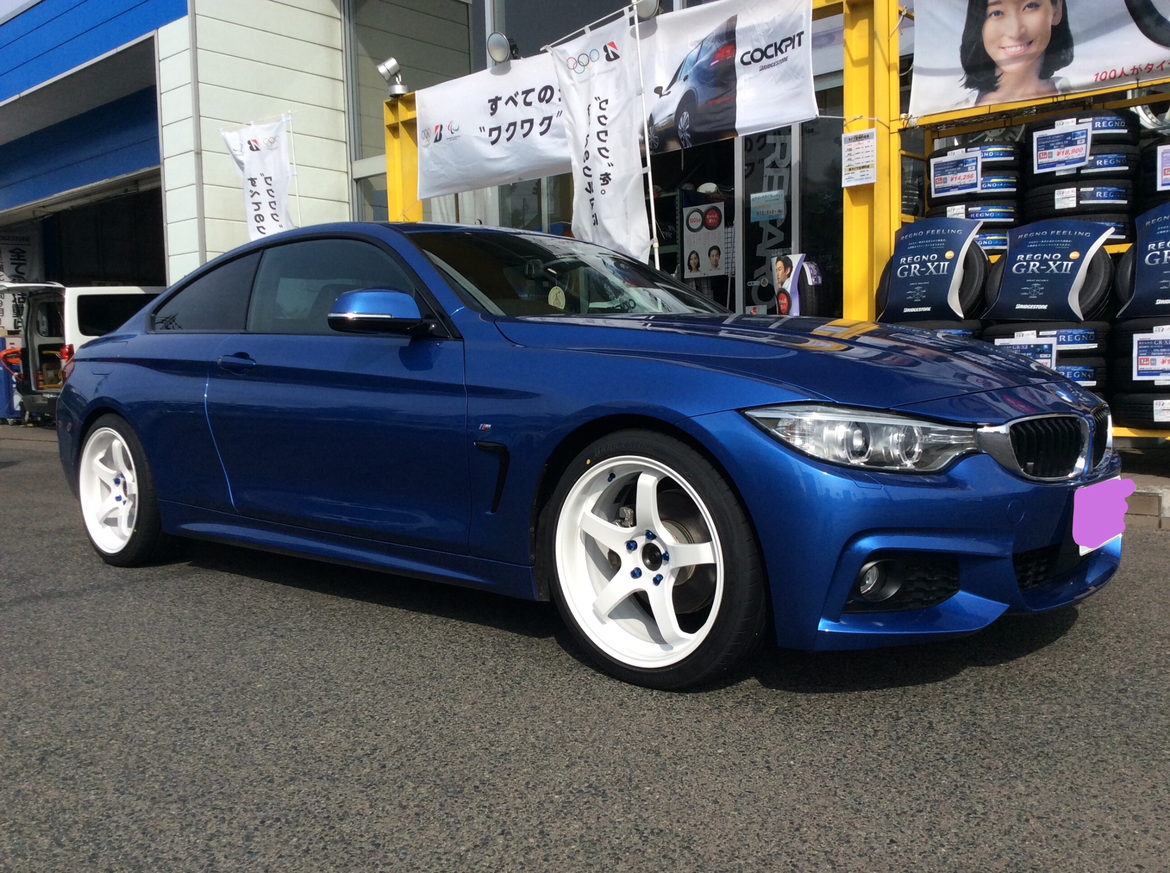 F32 435i ダウンサス H&R 使用期間半年！ F32 435i ダウンサス H&R