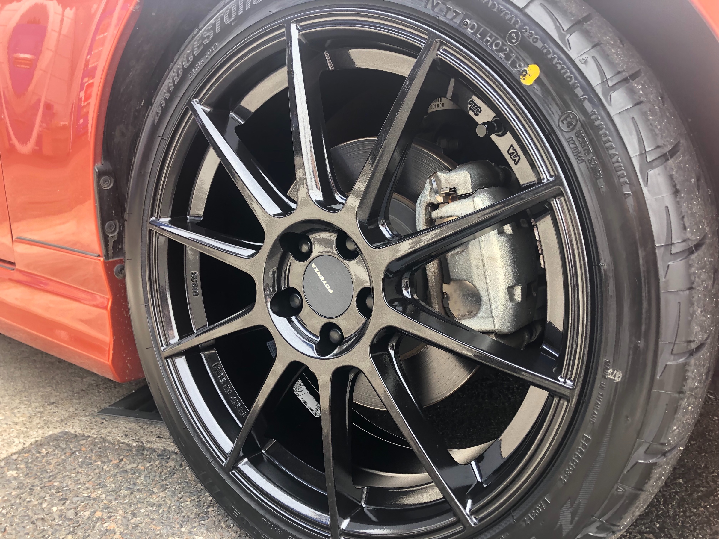 新商品の『 POTENZA SW010 』を86に装着^_^ | トヨタ 86 ホイール