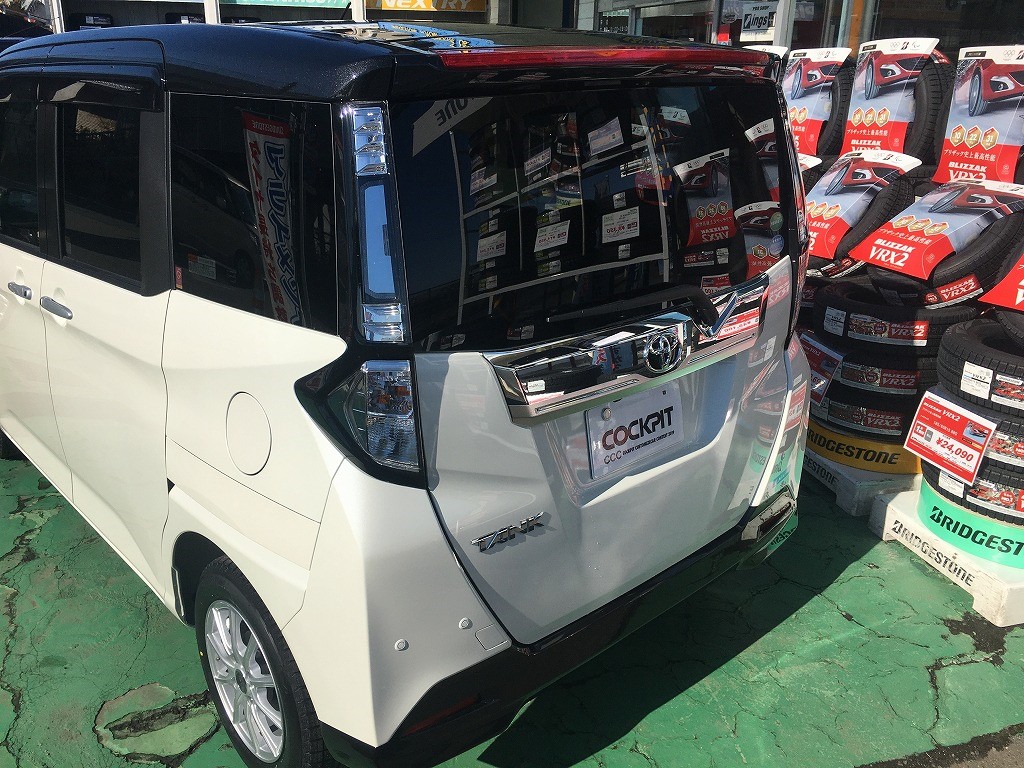 ルーミー、タンク用モデリスタ リヤスポイラー