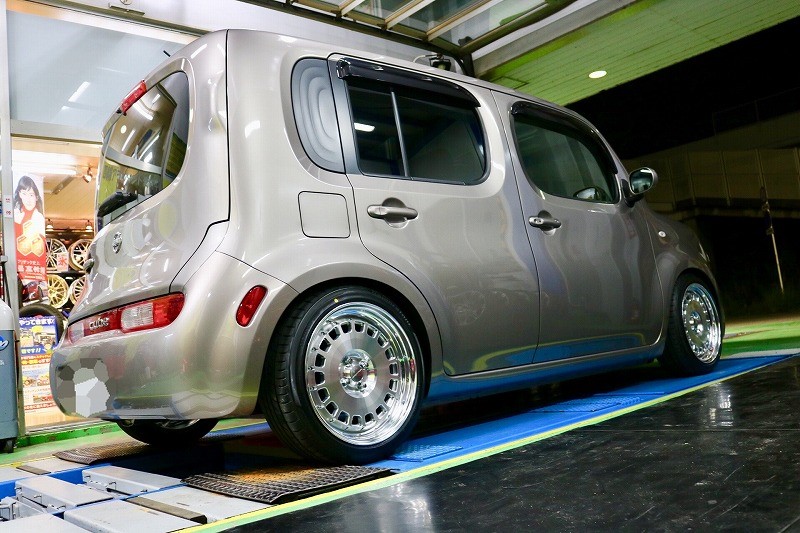 キューブ 車高調・タイヤ・ホイール・アライメント調整 キューブ 車高調・タイヤ・ホイール・アライメント調整