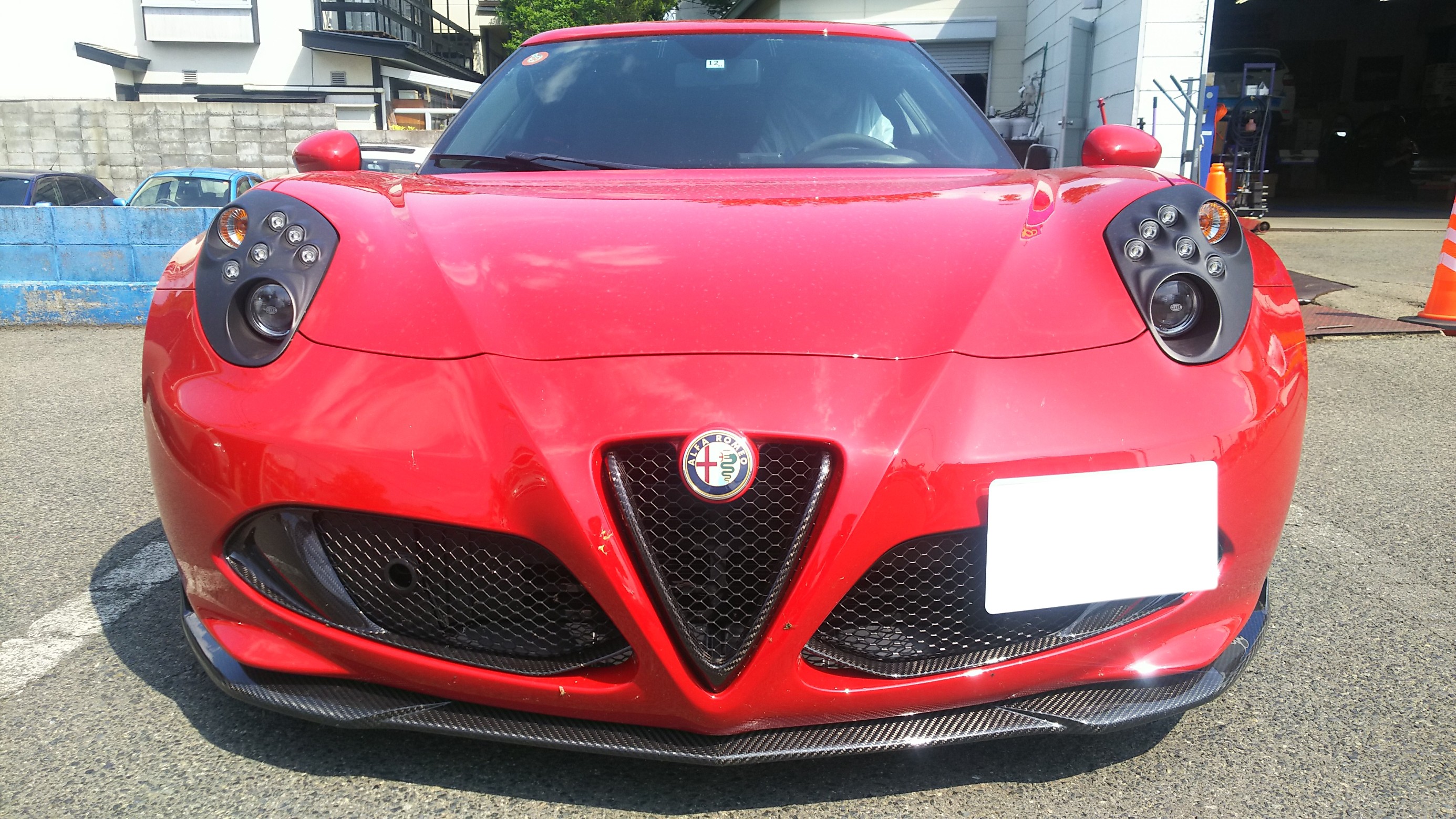 ALFA ROMEO 4C】×【Orque Breke System】＆【POTENZA RE-71R