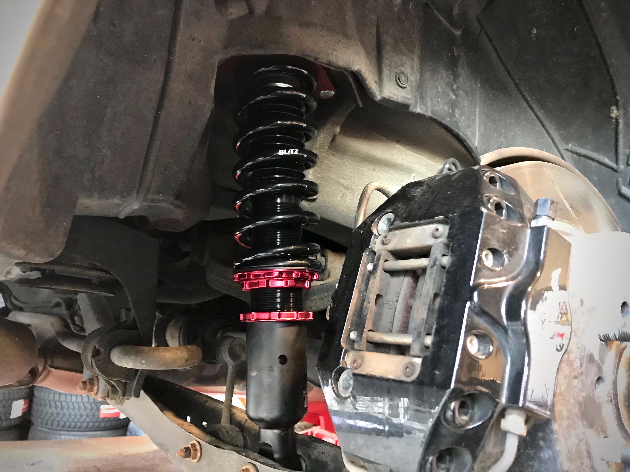 GVB SUBARU IMPREZA WRX STI ✖ BLITZ DAMPER ZZ-R | スバル