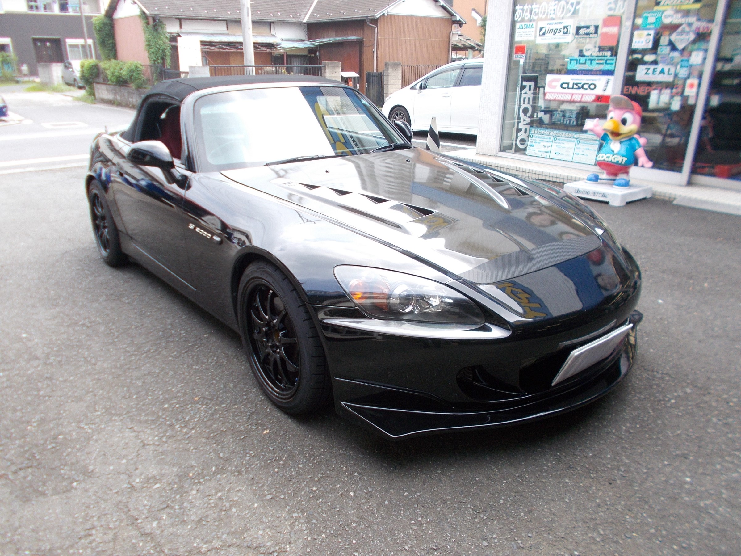 S00 Hks製車高調 ハイパーマックス 装着 アライメント作業 ホンダ S00 足まわり サスペンション ブレーキ 足まわり サスペンション ブレーキ サスペンションパーツ関連取付 作業日誌 コクピット 川越 お店の得意技紹介