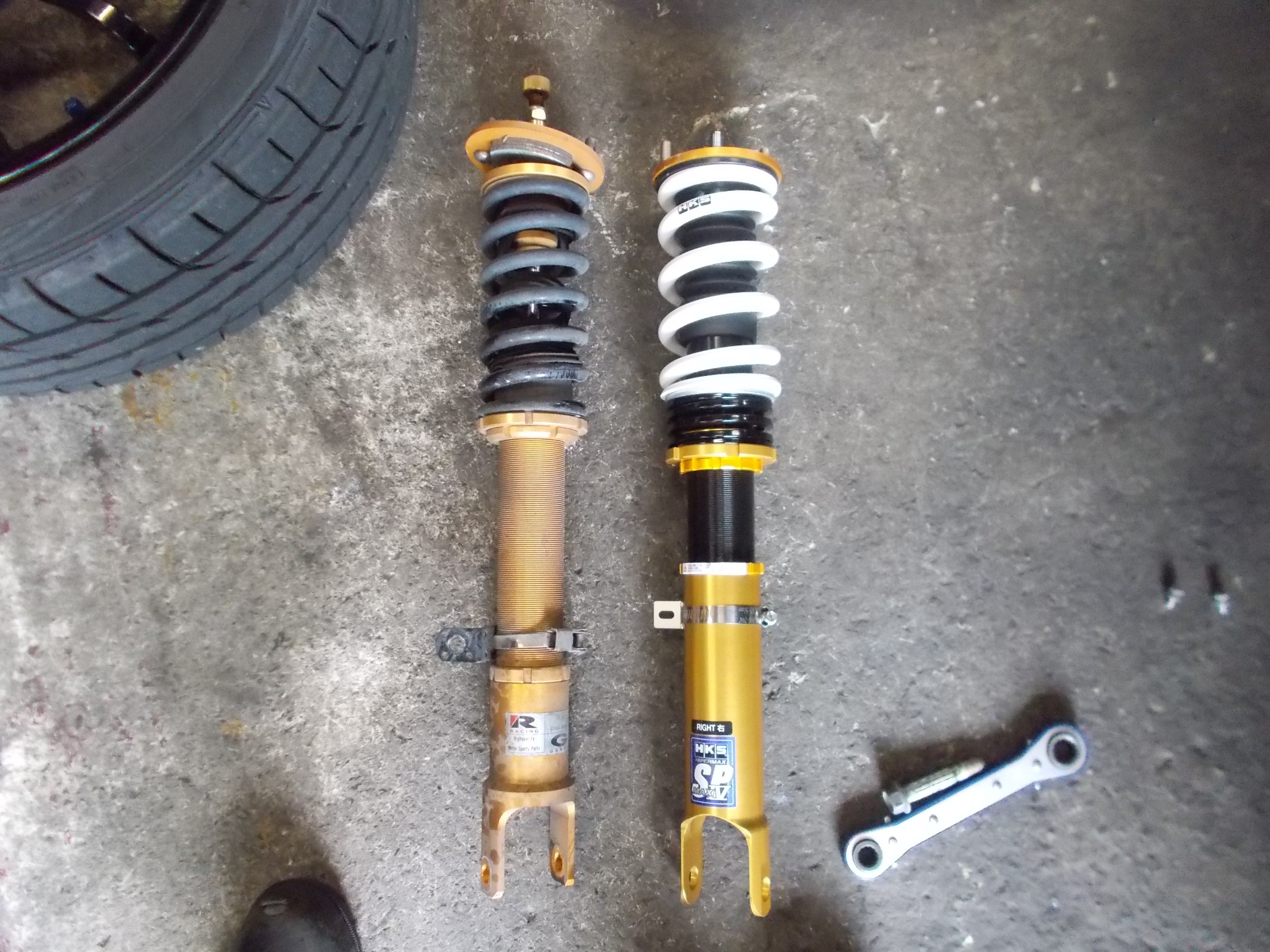 S00 Hks製車高調 ハイパーマックス 装着 アライメント作業 ホンダ S00 足まわり サスペンション ブレーキ 足まわり サスペンション ブレーキ サスペンションパーツ関連取付 作業日誌 コクピット 川越 お店の得意技紹介