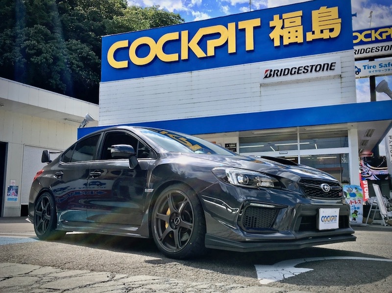 VAB D型 SUBARU WRX STI Type S ✖ VOLK RACING TE037 6061 ✖ POTENZA