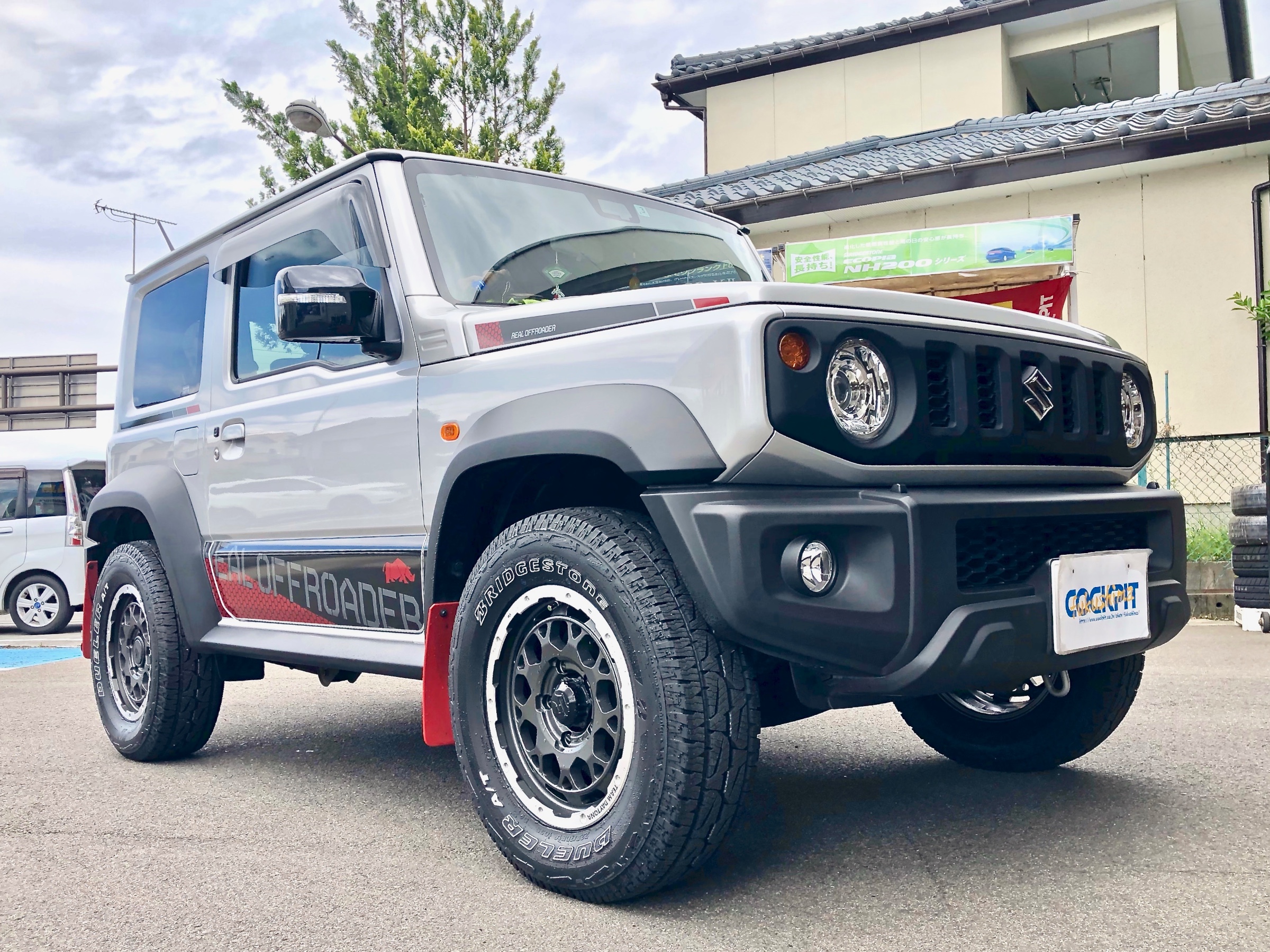 JB74W SUZUKI Jimny SIERRA ✖ DUELER A/T 001 ✖ RAYS TEAM