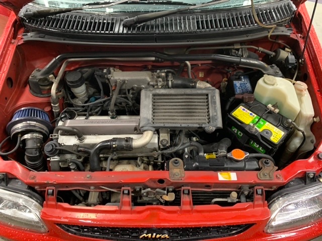 ◇DAIHATSU MIRA [L502S] 一般整備 エンジン脱着・ヘッドガスケット