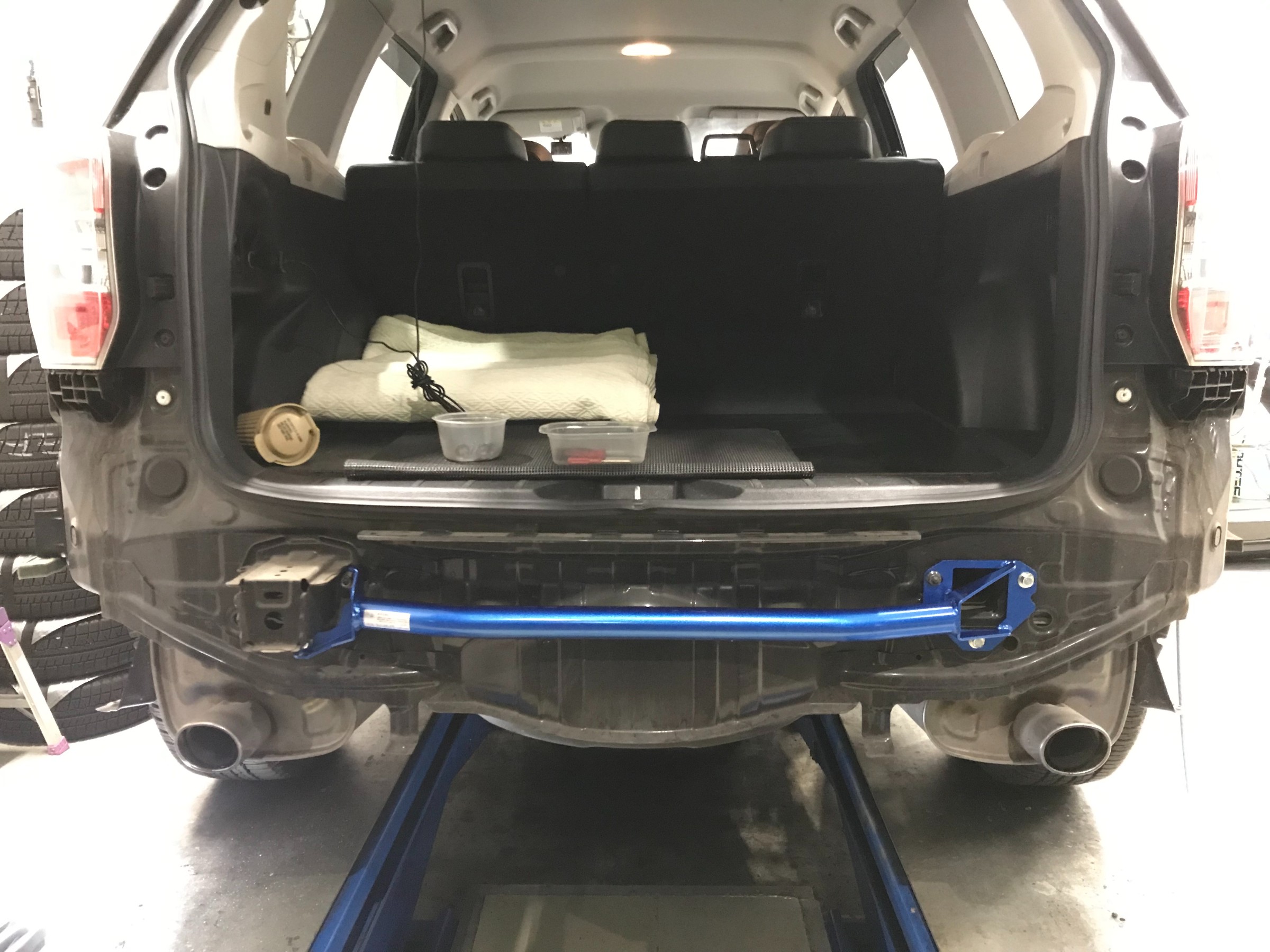 フォレスターSJG…CUSCO製パワーブレース装着。 | 取り付け事例