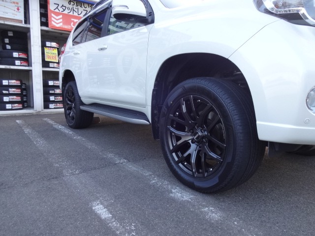 2022年春ホイール装着事例 150プラドにDAYTONA F6 Gain | トヨタ