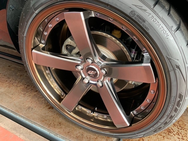 ◇FORD MUSTANG [型式不明] KWサスペンションキット取付・4輪