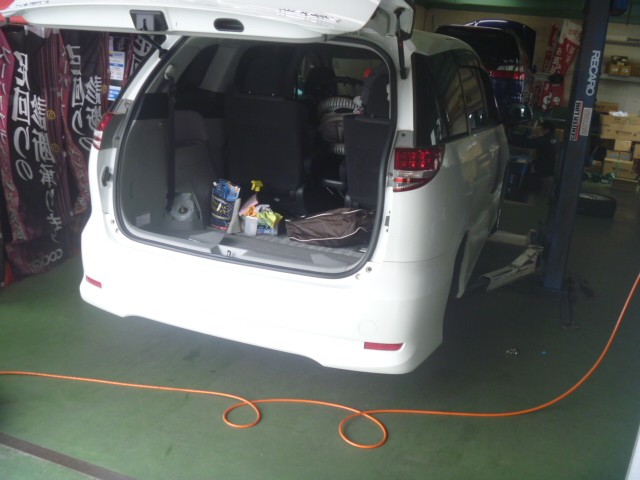 50エスティマの車高調交換による足回りリフレッシュ♪ | トヨタ