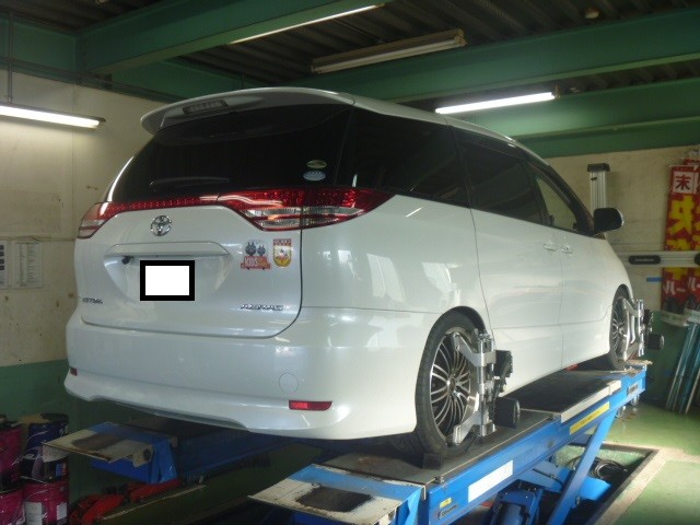 50エスティマの車高調交換による足回りリフレッシュ♪ | トヨタ