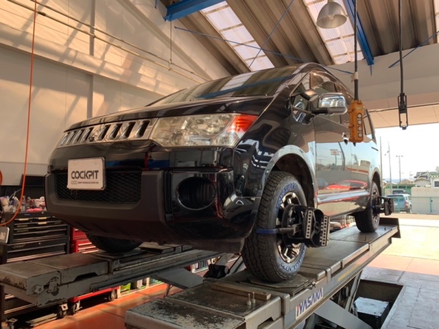 ◇MITSUBISHI DELICA D:5 [CV5W] 4輪アライメント測定&調整◇#三菱