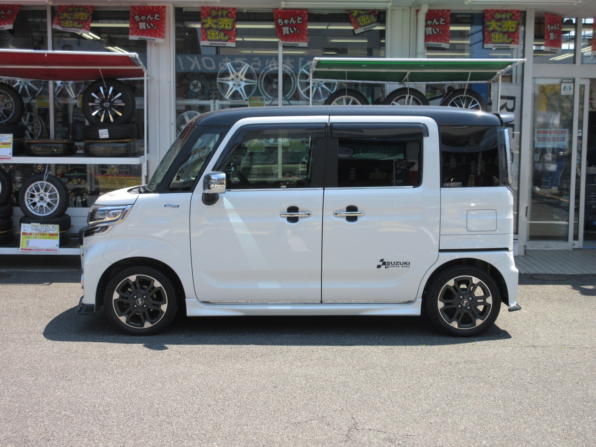 スペーシアカスタム（MK53S） エアロパーツ取り付け | エクステリア