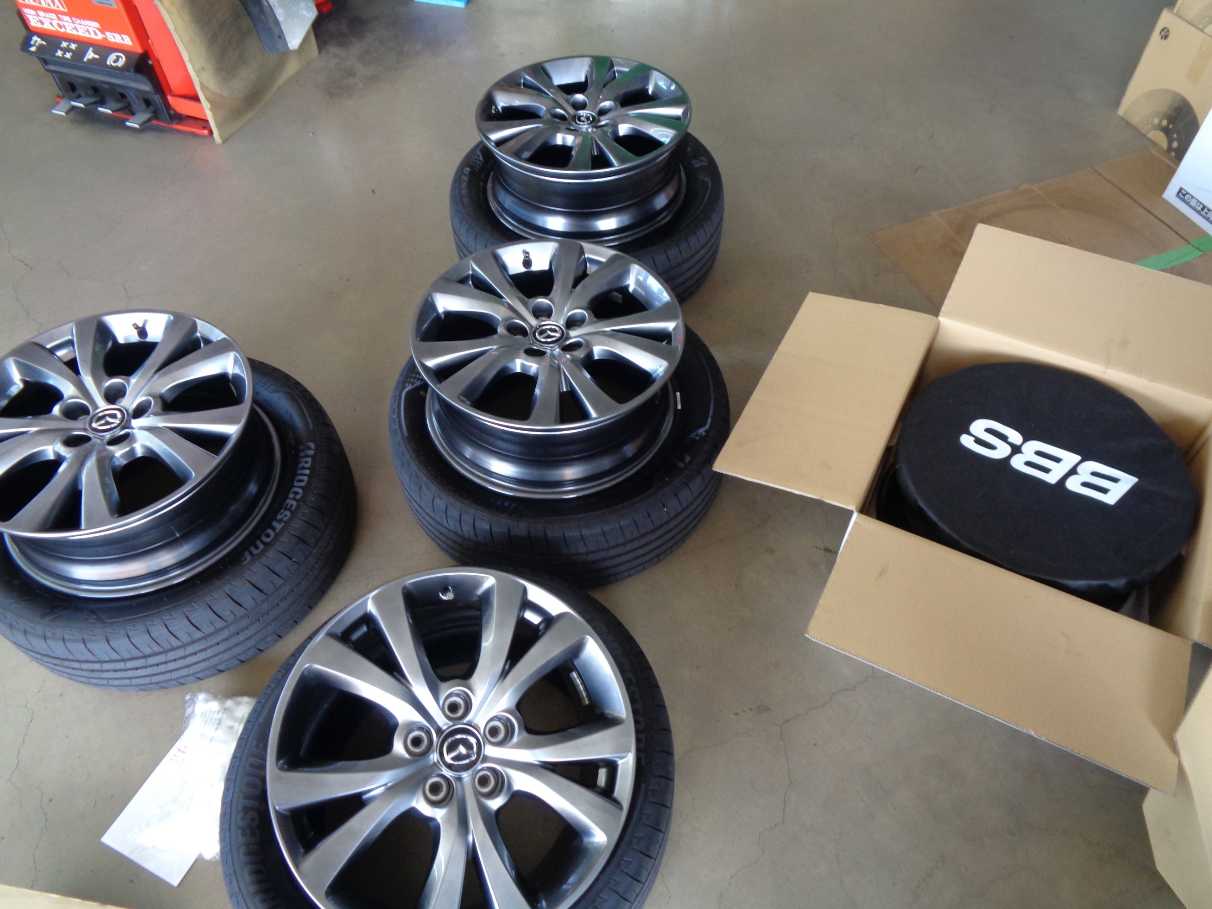 マツダ CX-30ホイール交換、 BBS RE-V取付！ | マツダ 足まわり
