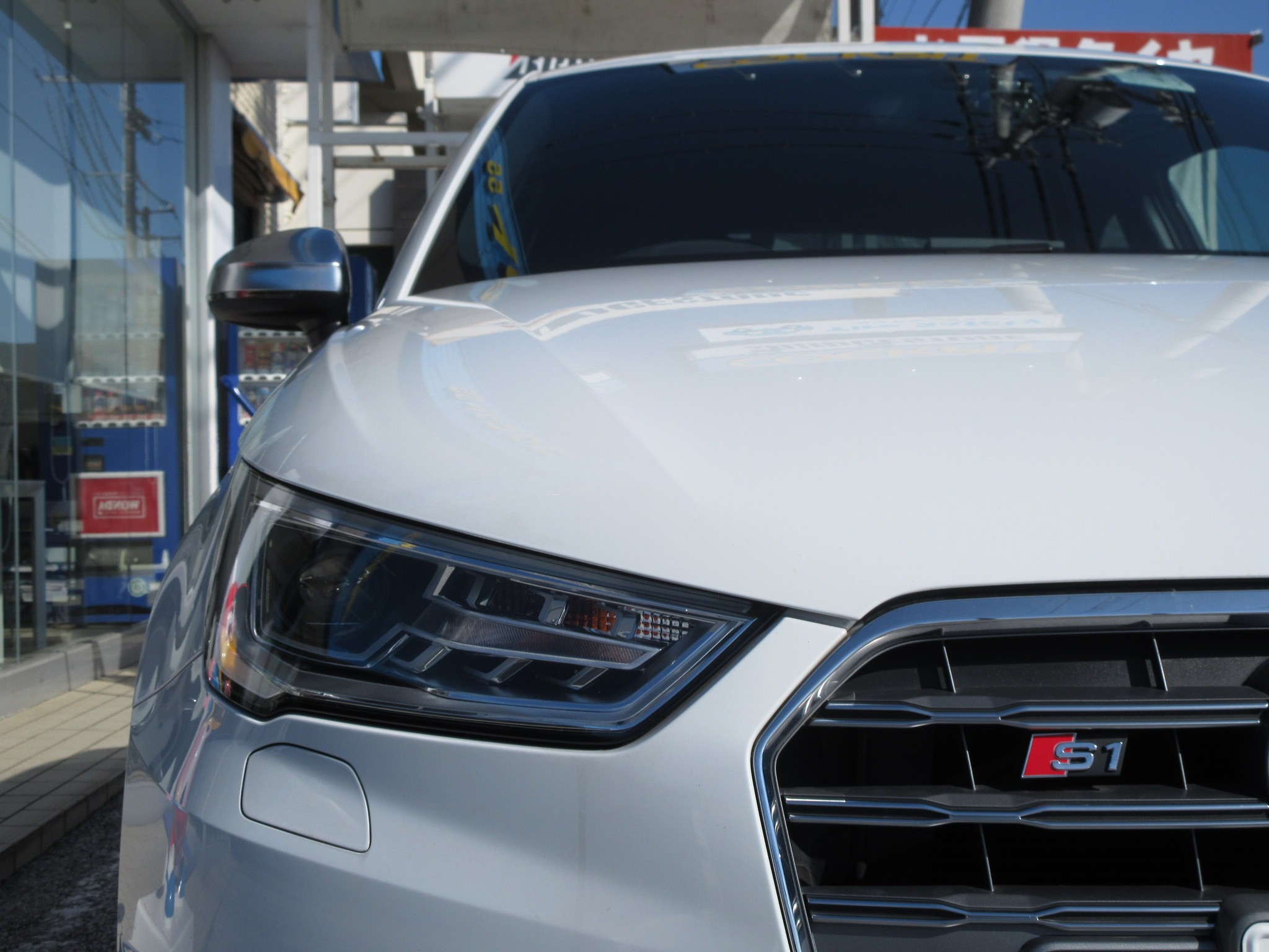 こだわりのアライメントでタイヤ長持ち アウディs1 8x にpotenza S007aを取り付け アウディ S1 店長アサコのブログ コクピット 55 車のカスタマイズにかかわるスタッフより