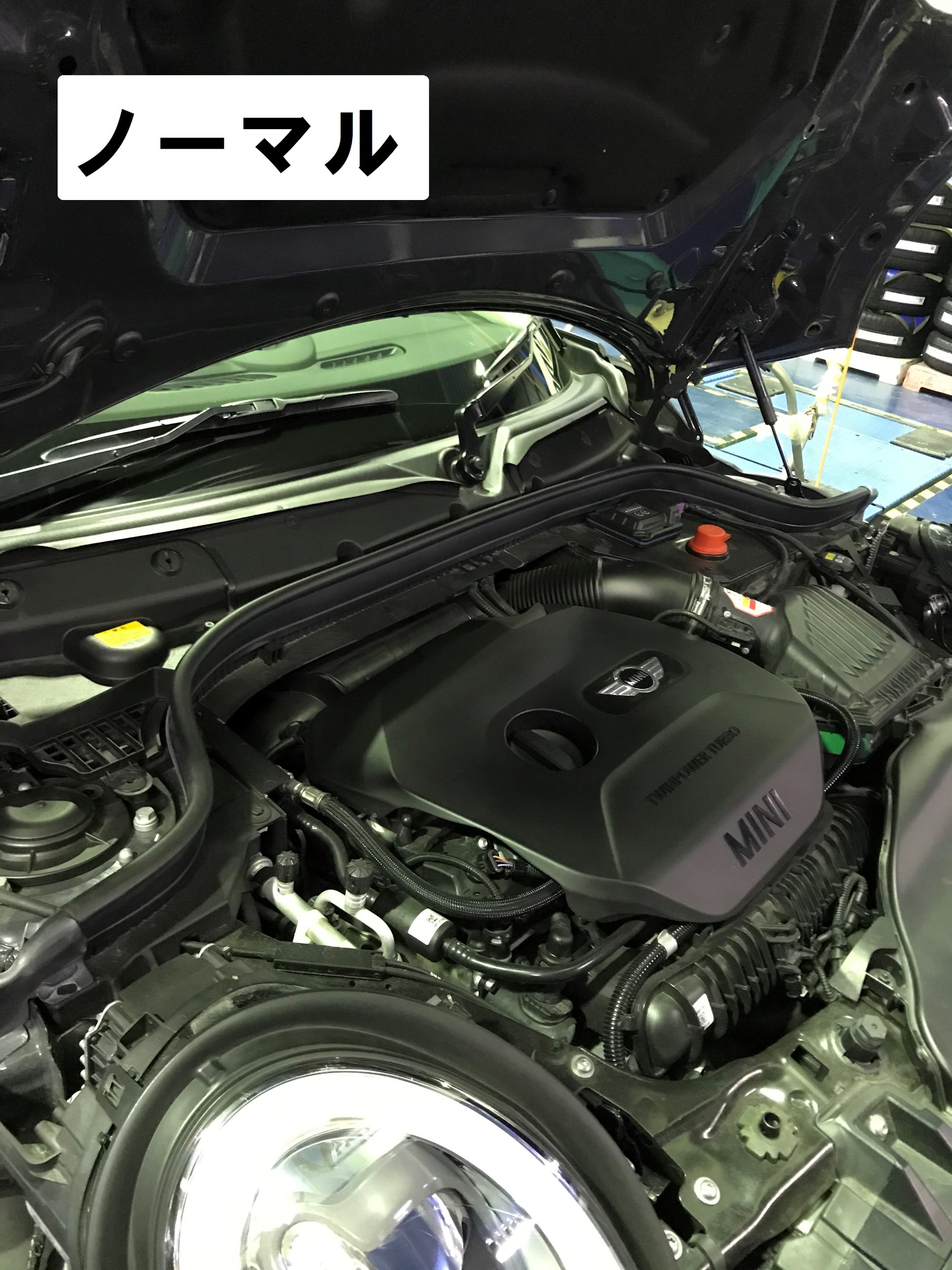 ☆ミニ クーパーS F56 メンバーブレース タワーバー取り付け