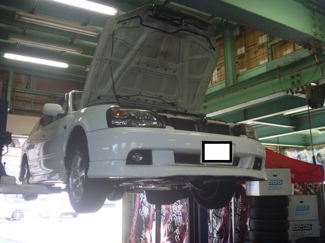 Bh5 レガシィの車検メンテナンス スバル レガシィツーリングワゴン その他パーツ その他 車検 店舗日記 コクピット 麻生 車のカスタマイズにかかわるスタッフより