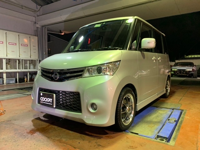 ◇NISSAN ROOX [ML21S] NUTEC Power up program & DIXCEL ブレーキ ...