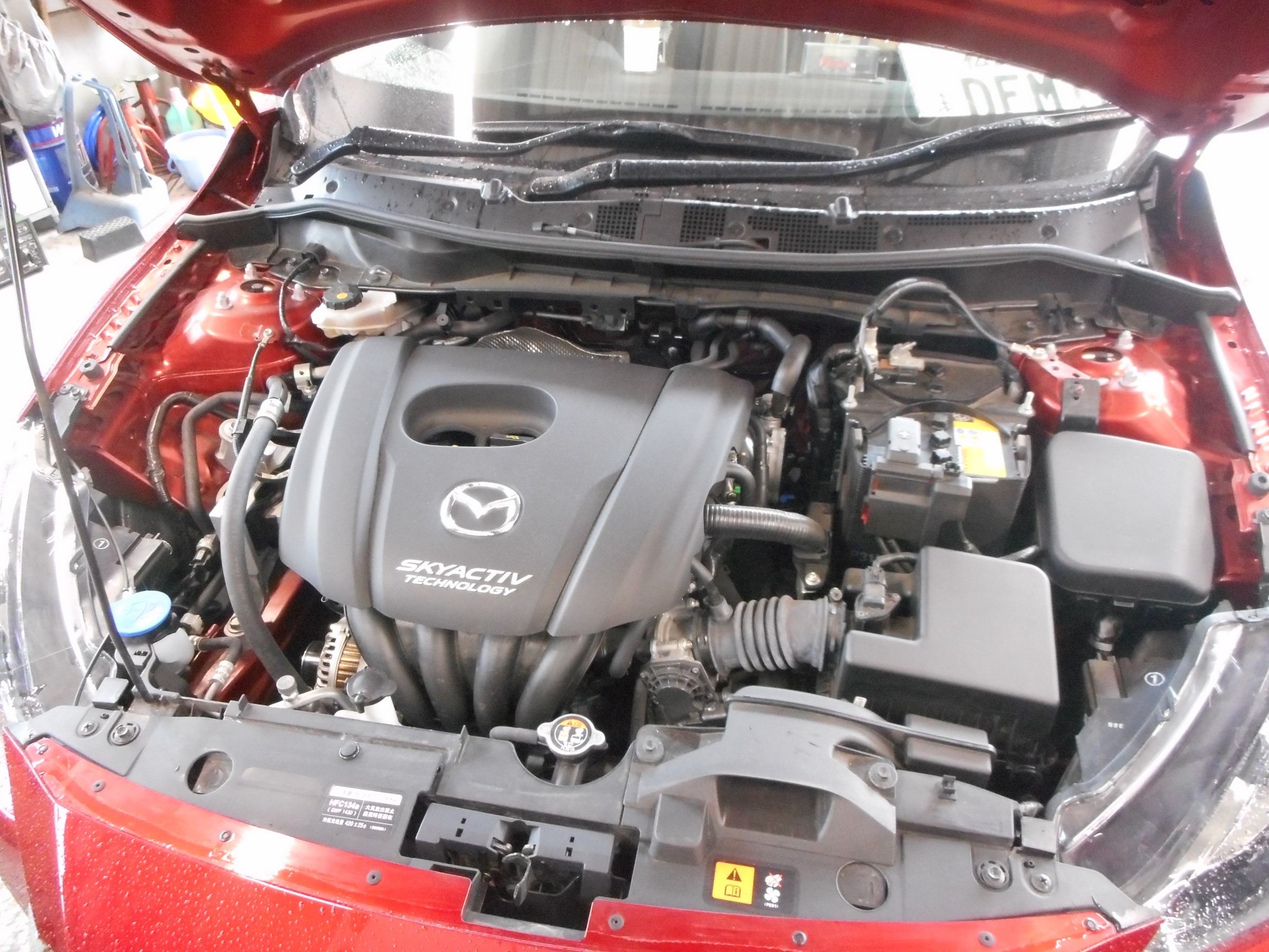 デミオ DJ3FS タワーバー取り付け | マツダ デミオ | カスタマイズ別