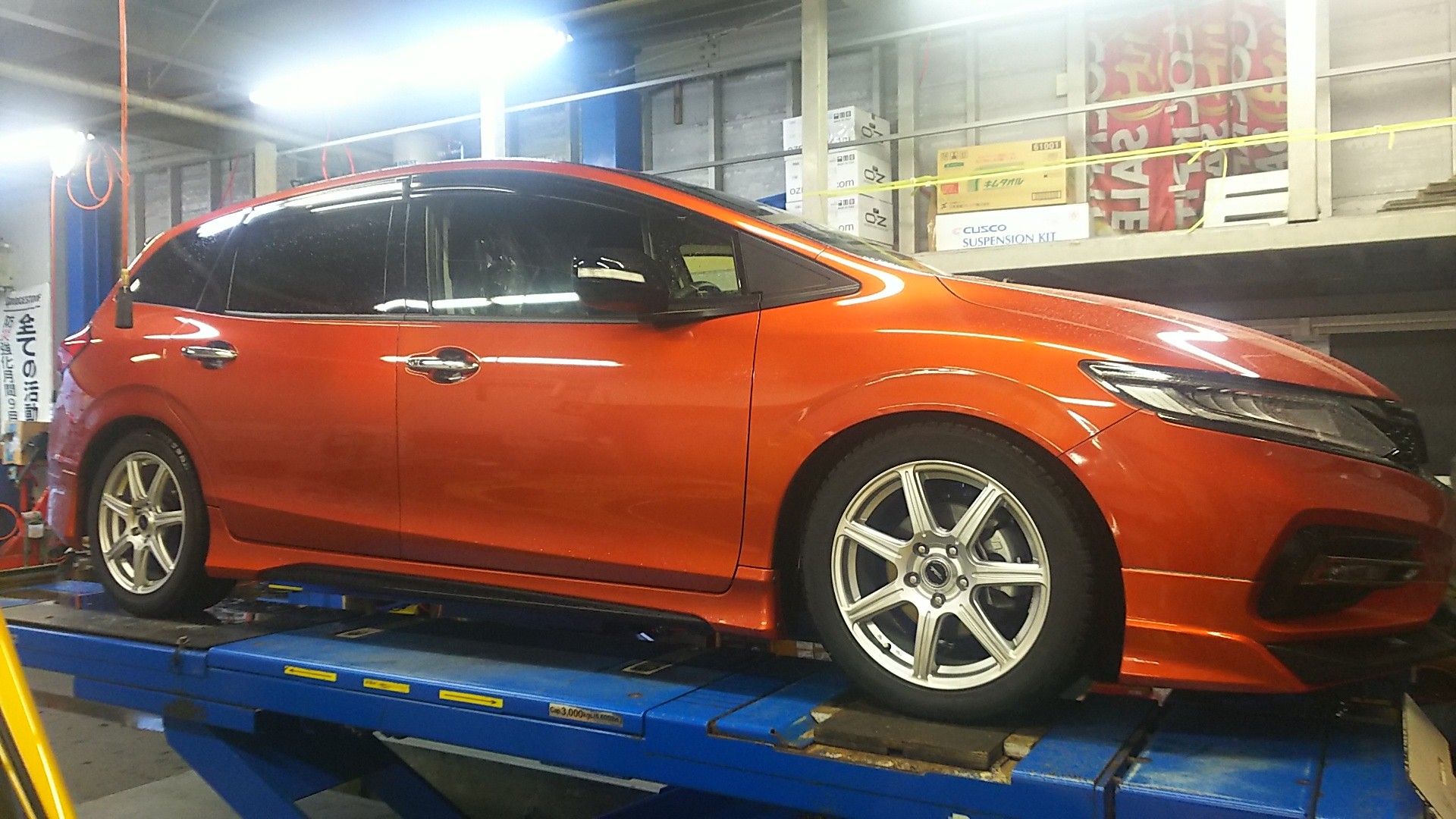 HONDA JADE 】×【CUSCO STREET ZERO A】! | ホンダ ジェイド 足まわり