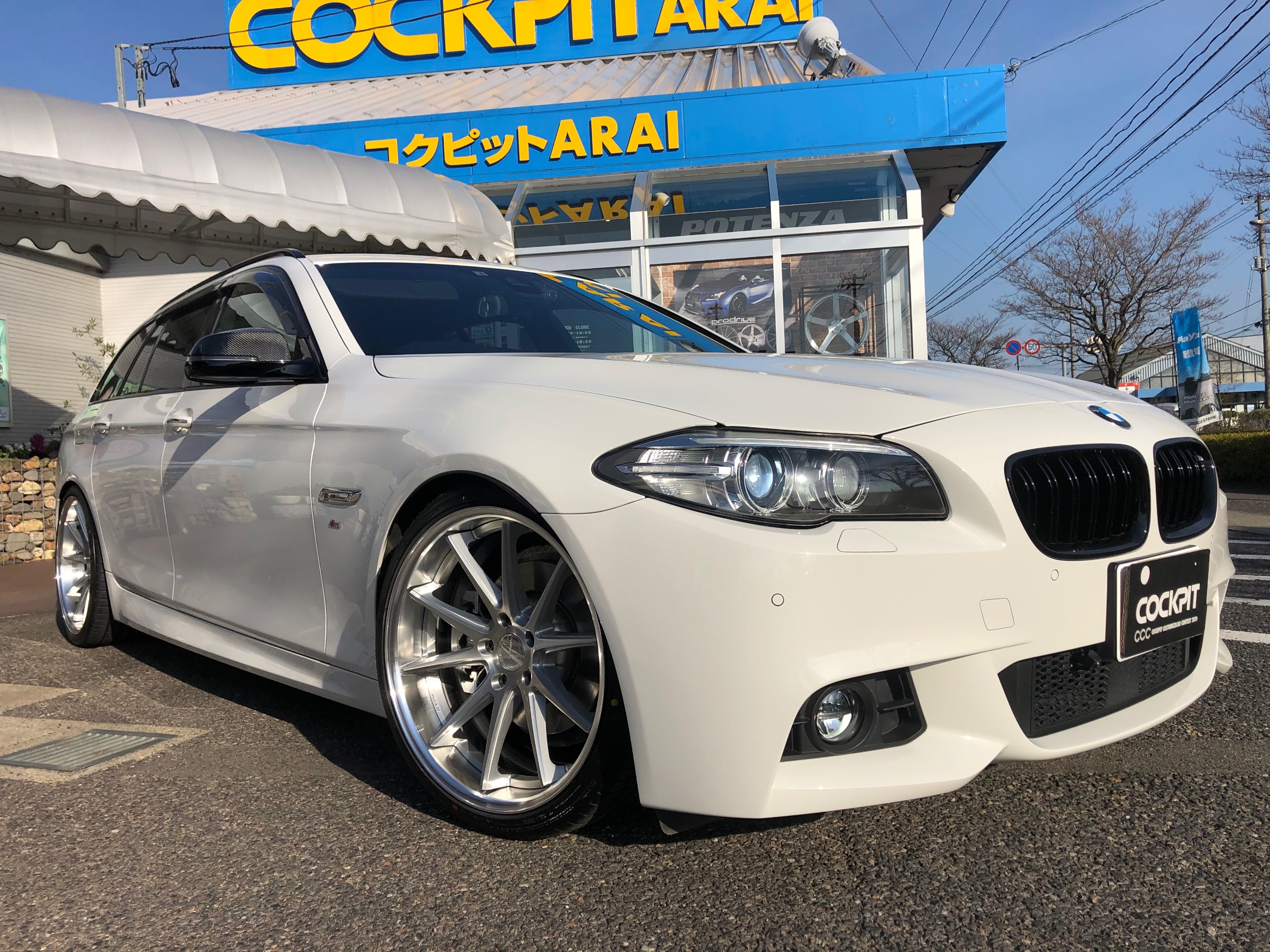 BMW F11 XL20 × WORK GNOSIS CV201 20inch ディープコンケーブ！！納得 