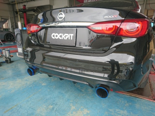 スカイライン 400R（RV37） × マフラー交換 | 日産 スカイライン 吸