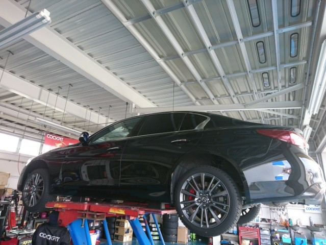 スカイライン 400R（RV37） × マフラー交換 | 日産 スカイライン 吸