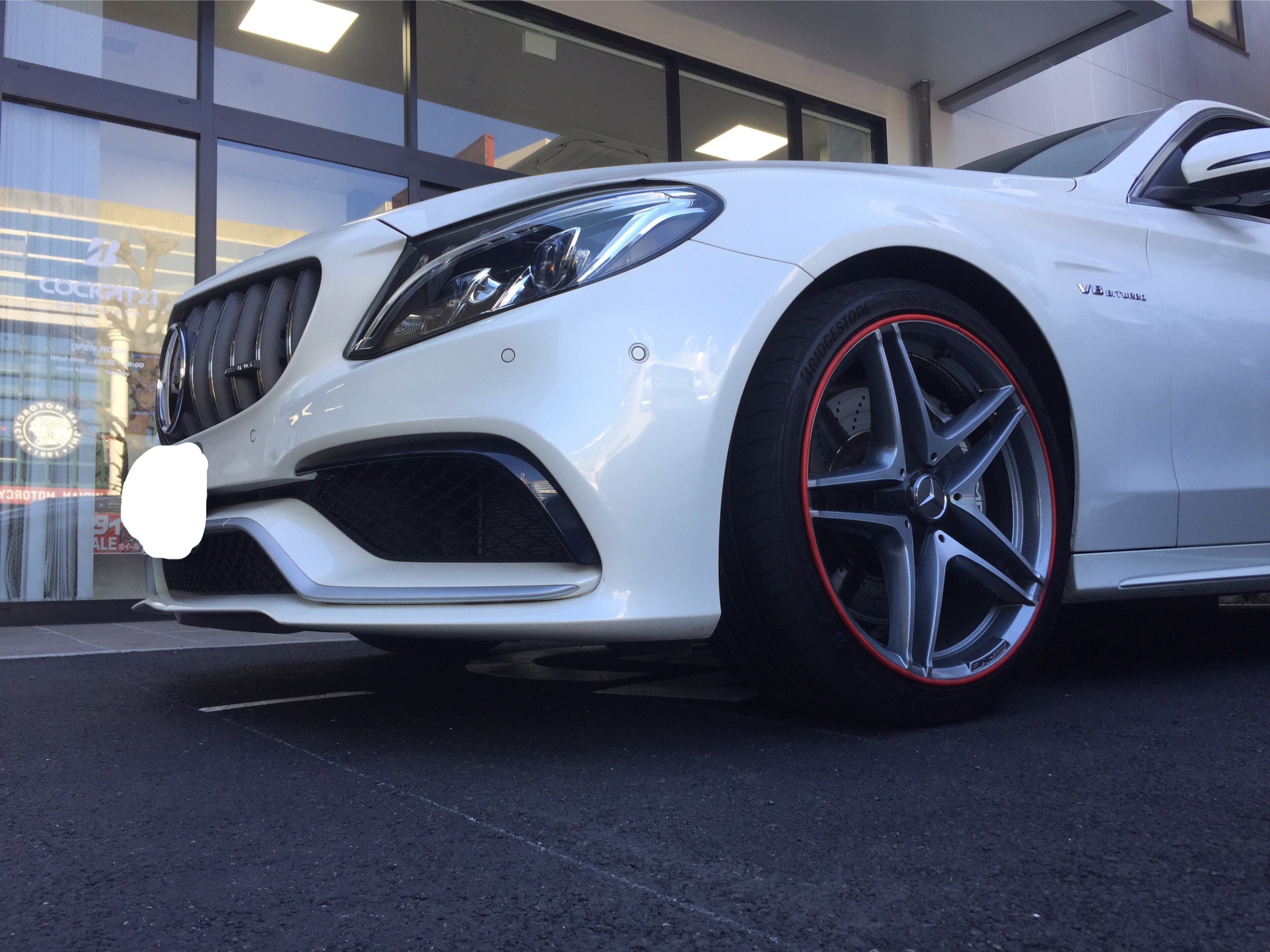 W205 C63 AMG ブレーキパッド交換 | メルセデスAMG C63 その他パーツ ...