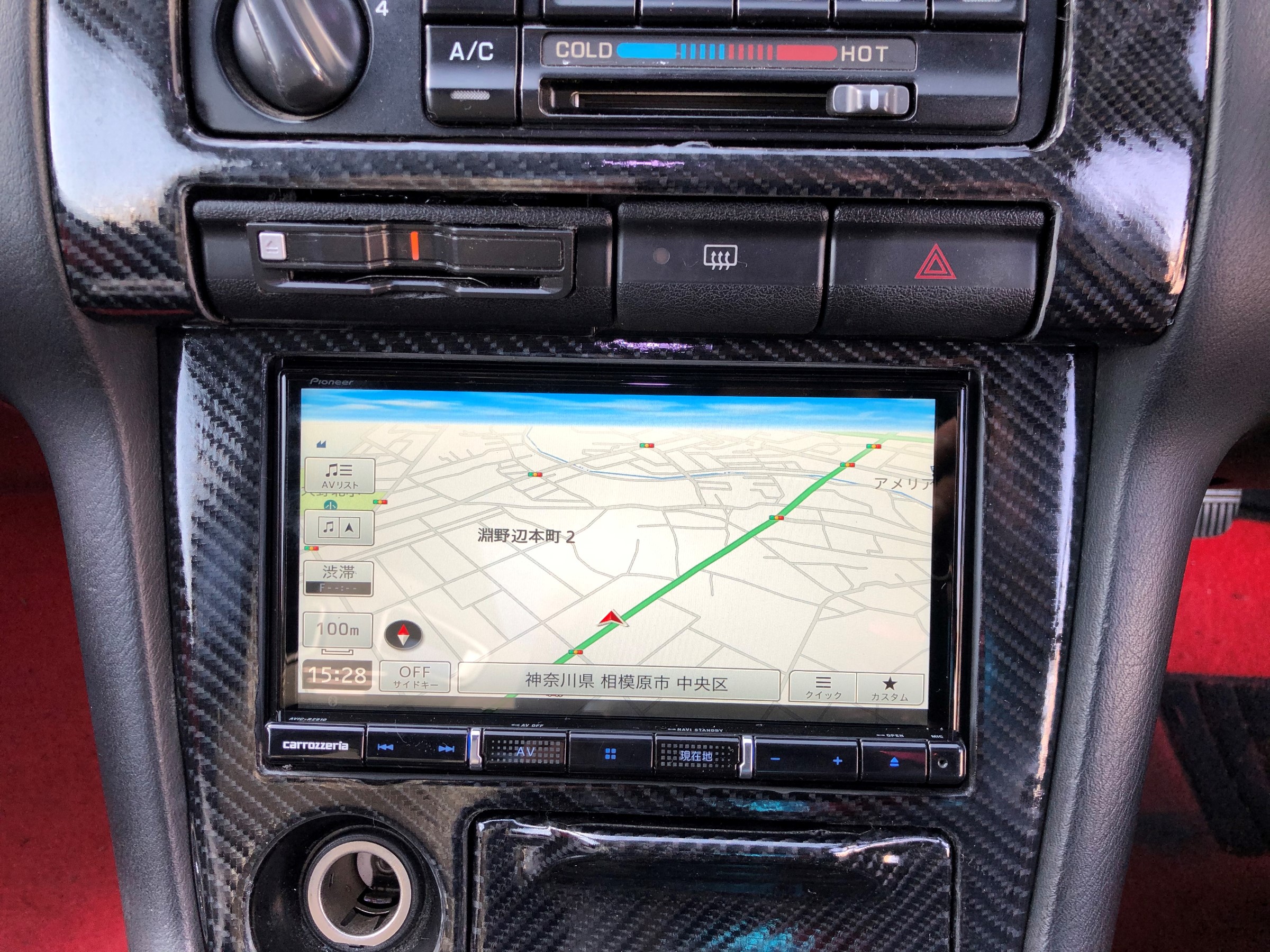 14シルビアオーディオパネル